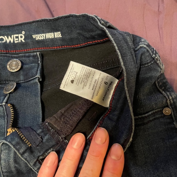 Lot of 9 pairs of jean shorts - Picture 12 of 12